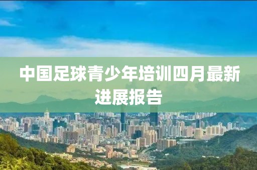 中國足球青少年培訓四月最新進展報告