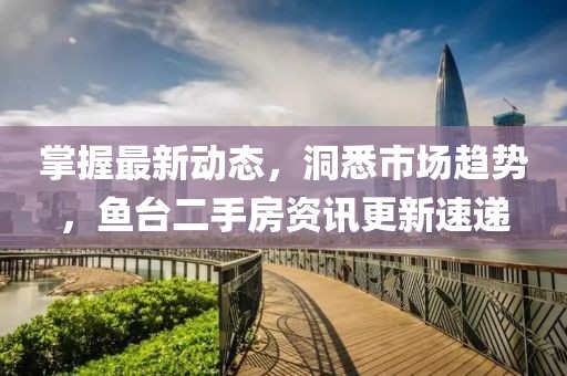 掌握最新動態(tài)，洞悉市場趨勢，魚臺二手房資訊更新速遞