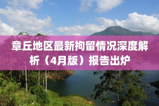 章丘地區(qū)最新拘留情況深度解析（4月版）報(bào)告出爐