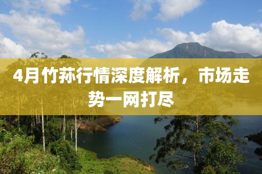 4月竹蓀行情深度解析，市場(chǎng)走勢(shì)一網(wǎng)打盡