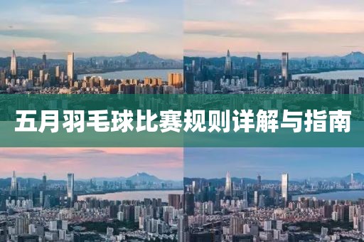 五月羽毛球比賽規(guī)則詳解與指南