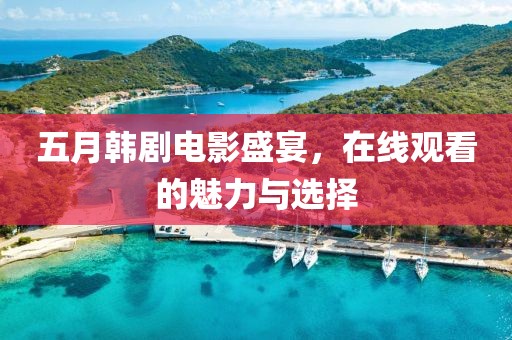 五月韓劇電影盛宴，在線觀看的魅力與選擇