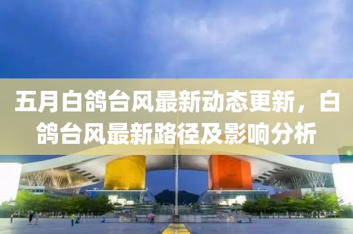五月白鴿臺風(fēng)最新動態(tài)更新，白鴿臺風(fēng)最新路徑及影響分析