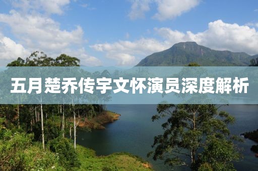 五月楚喬傳宇文懷演員深度解析