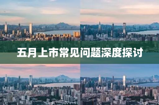 五月上市常見(jiàn)問(wèn)題深度探討