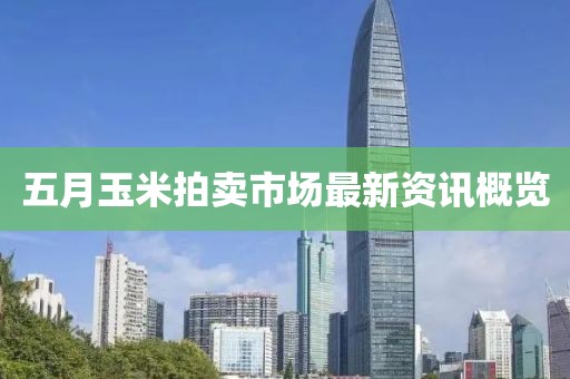 五月玉米拍賣市場最新資訊概覽