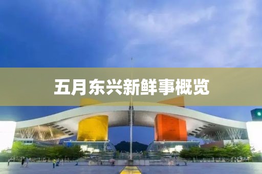 五月東興新鮮事概覽
