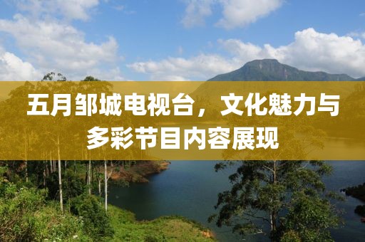 五月鄒城電視臺，文化魅力與多彩節(jié)目內(nèi)容展現(xiàn)