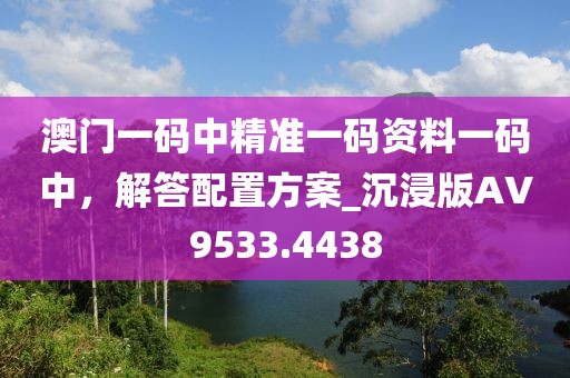 澳門一碼中精準(zhǔn)一碼資料一碼中，解答配置方案_沉浸版AV9533.4438