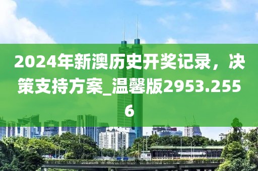 2024年新澳歷史開(kāi)獎(jiǎng)記錄，決策支持方案_溫馨版2953.2556