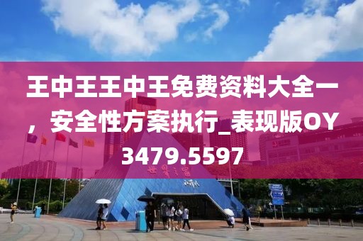 王中王王中王免費(fèi)資料大全一，安全性方案執(zhí)行_表現(xiàn)版OY3479.5597