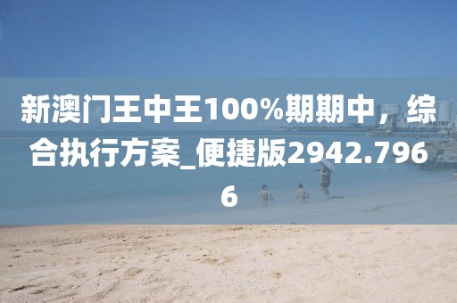 新澳門(mén)王中王100%期期中，綜合執(zhí)行方案_便捷版2942.7966