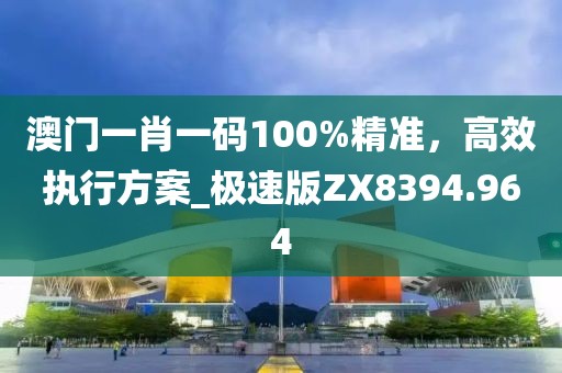澳門一肖一碼100%精準(zhǔn)，高效執(zhí)行方案_極速版ZX8394.964