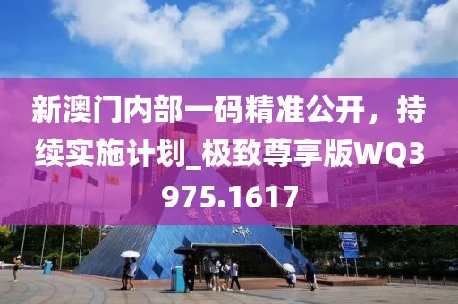 新澳門內(nèi)部一碼精準(zhǔn)公開，持續(xù)實(shí)施計(jì)劃_極致尊享版WQ3975.1617