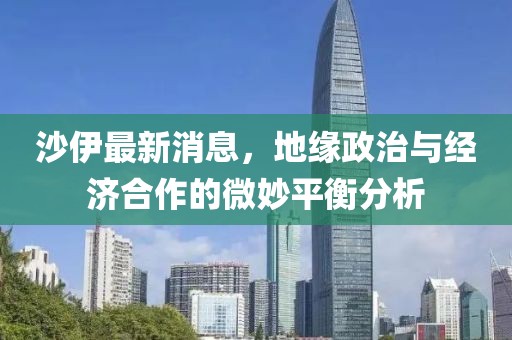 沙伊最新消息，地緣政治與經(jīng)濟(jì)合作的微妙平衡分析