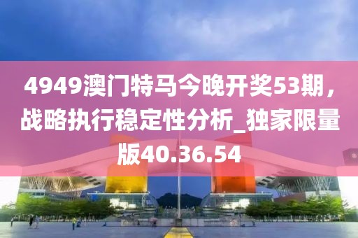 4949澳門特馬今晚開(kāi)獎(jiǎng)53期，戰(zhàn)略執(zhí)行穩(wěn)定性分析_獨(dú)家限量版40.36.54