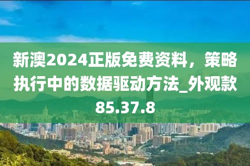 新澳2024正版免費(fèi)資料，策略執(zhí)行中的數(shù)據(jù)驅(qū)動方法_外觀款85.37.8