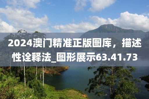 2024澳門精準(zhǔn)正版圖庫，描述性詮釋法_圖形展示63.41.73