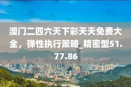 澳門二四六天下彩天天免費大全，彈性執(zhí)行策略_精密型51.77.86
