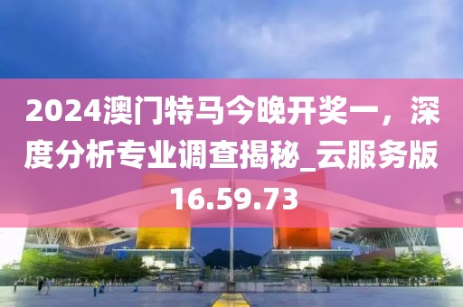 2024澳門特馬今晚開獎一，深度分析專業(yè)調(diào)查揭秘_云服務(wù)版16.59.73