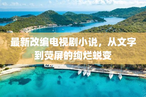 最新改編電視劇小說，從文字到熒屏的絢爛蛻變