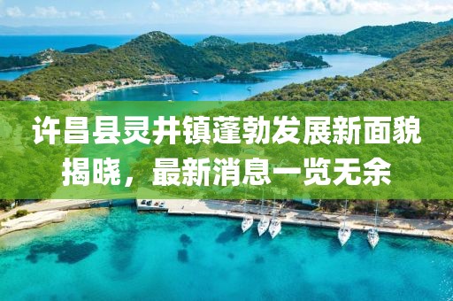 許昌縣靈井鎮(zhèn)蓬勃發(fā)展新面貌揭曉，最新消息一覽無余
